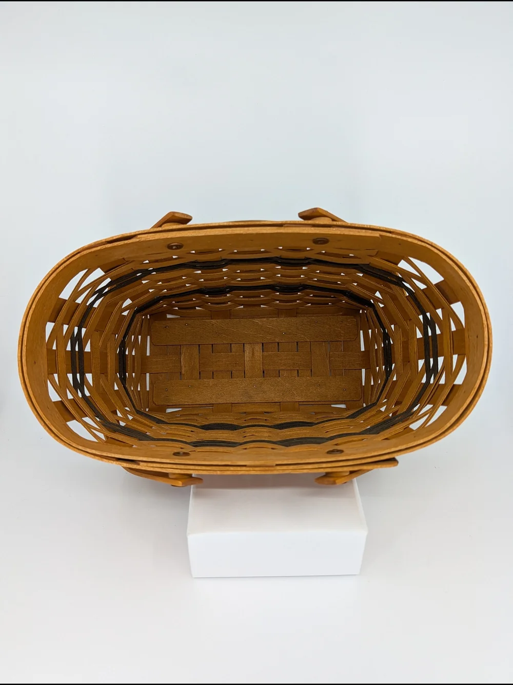 Longaberger Traditions Collection Fellowship Basket 1997 Ed/Lid/Liner/Protector